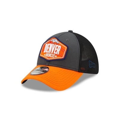 Sapca New Era Denver Broncos NFL NFL Draft 39THIRTY Stretch Fit - Gri